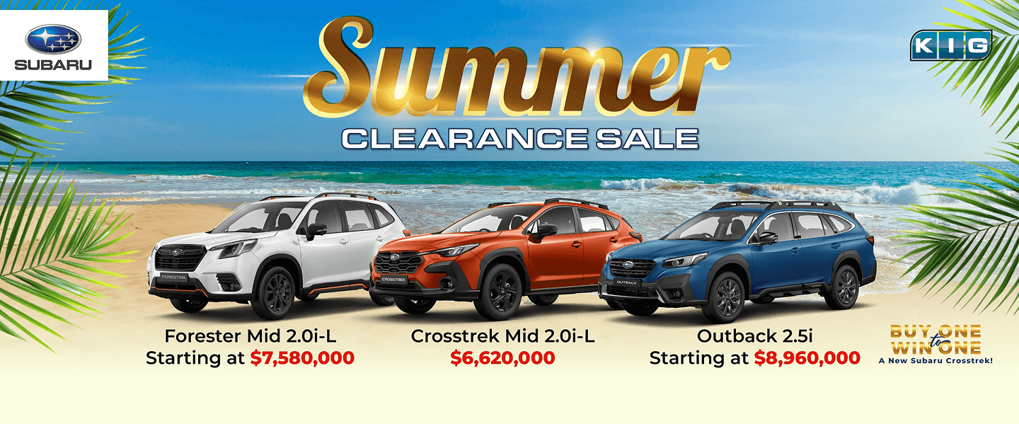 Subaru Promo Hero Image