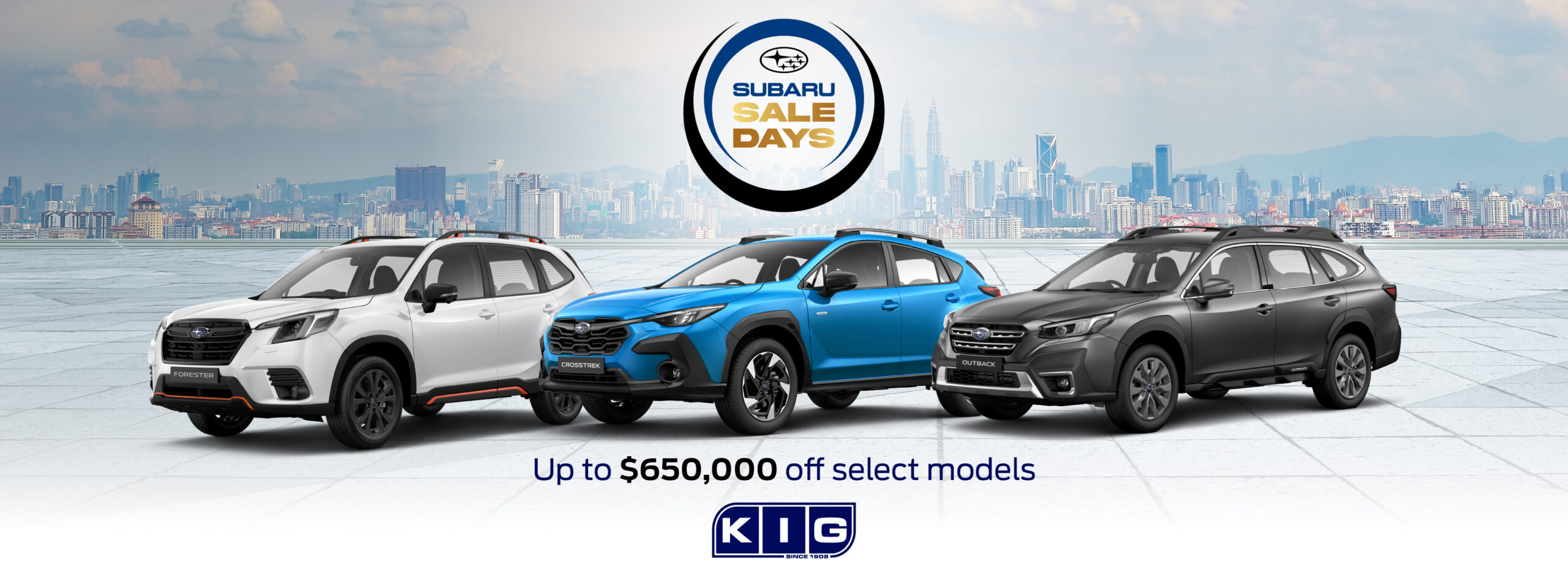 Subaru Promo Hero Image