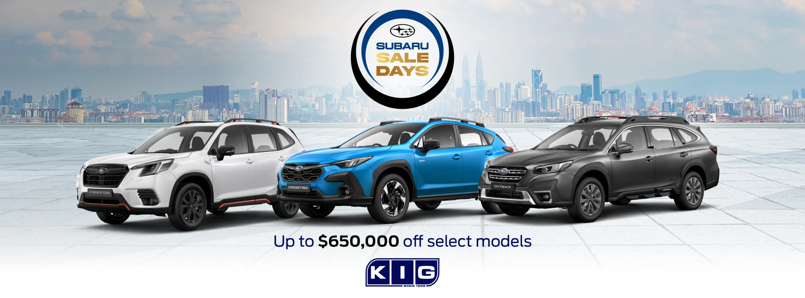 Subaru Promo Hero Image